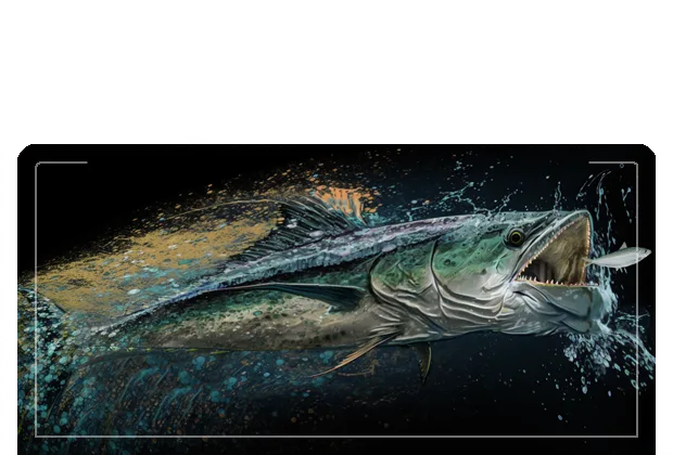 "kingfish" Digital Artwork by Mark Mayo