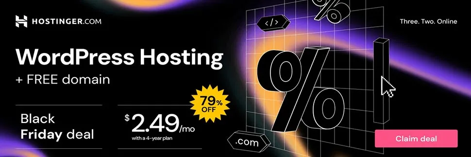 Black Friday 79% Off
